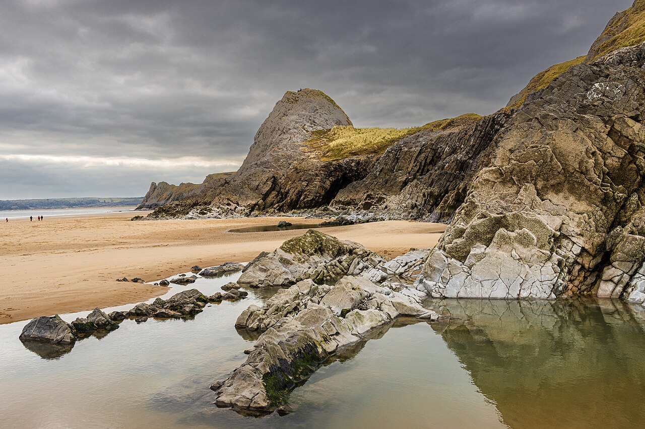 Three Cliffs Bay